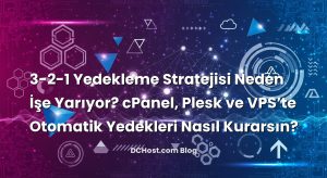 3-2-1 Yedekleme Stratejisi Neden İşe Yarıyor? cPanel, Plesk ve VPS’te Otomatik Yedekleri Nasıl Kurarsın?