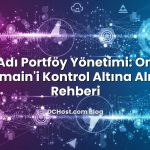 Alan Adı Portföy Yönetimi: Onlarca Domain’i Kontrol Altına Alma Rehberi konusunu açıklayan infografik