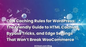 CDN Caching Rules for WordPress: The Friendly Guide to HTML Caching, Bypass Tricks, and Edge Settings That Won’t Break WooCommerce