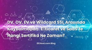DV, OV, EV ve Wildcard SSL Arasında Kaybolmadan: E‑ticaret ve SaaS’te Hangi Sertifika Ne Zaman?