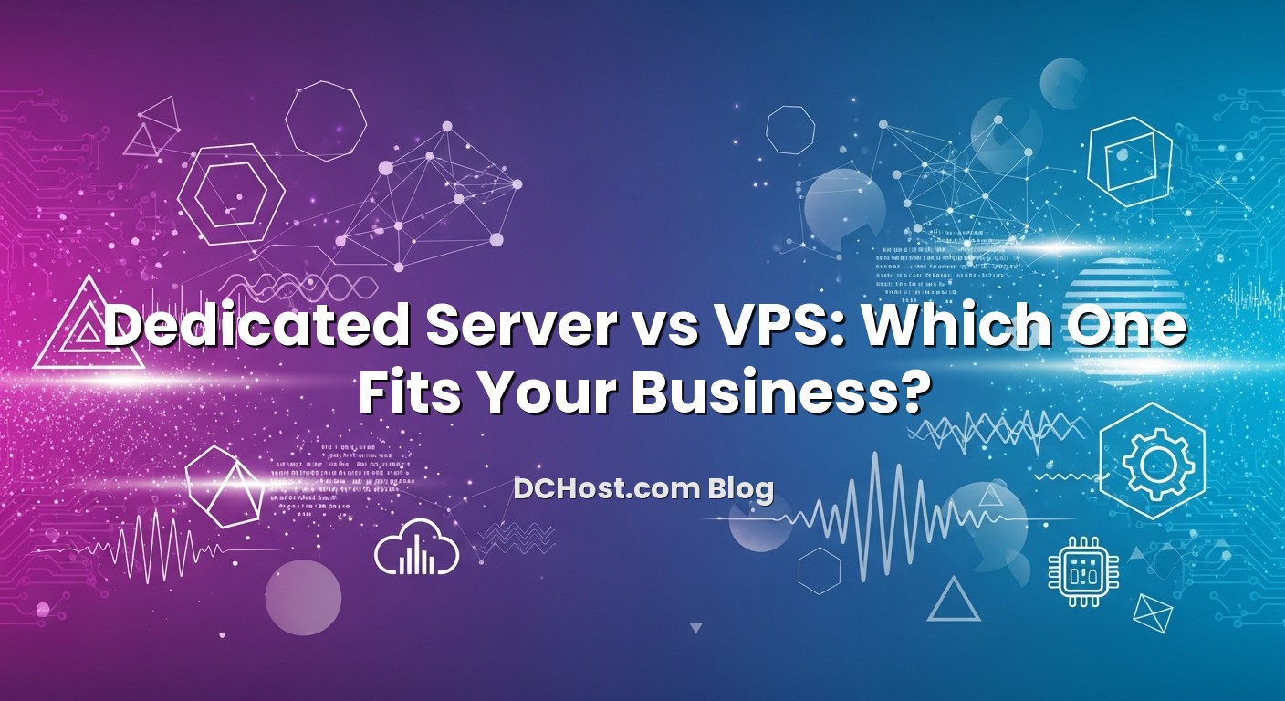 Informative image about Dedicated Server vs VPS: Which One Fits Your Business?