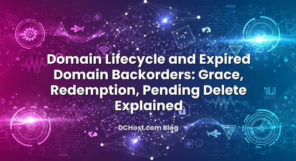 Domain Lifecycle And Expired Domain Backorders: Grace, Redemption ...
