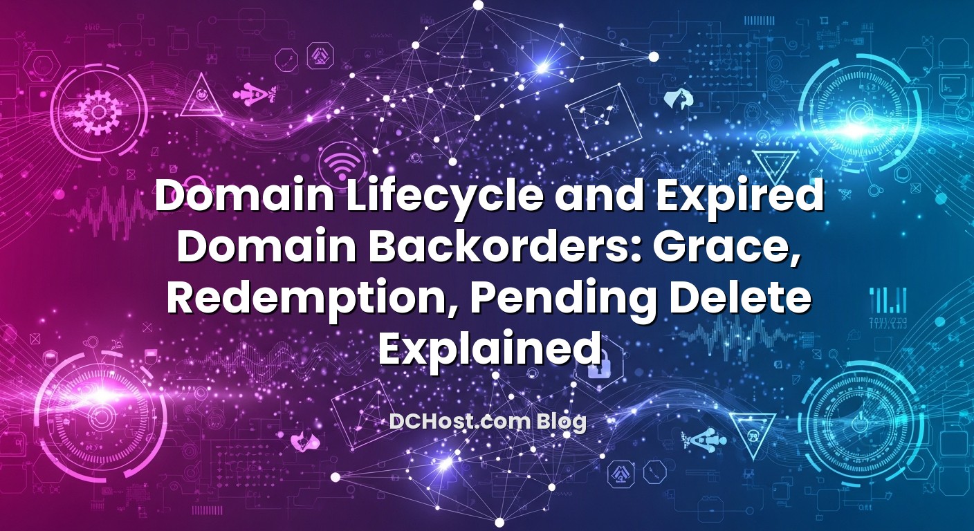 Featured image for Domain Lifecycle and Expired Domain Backorders: Grace, Redemption, Pending Delete Explained article