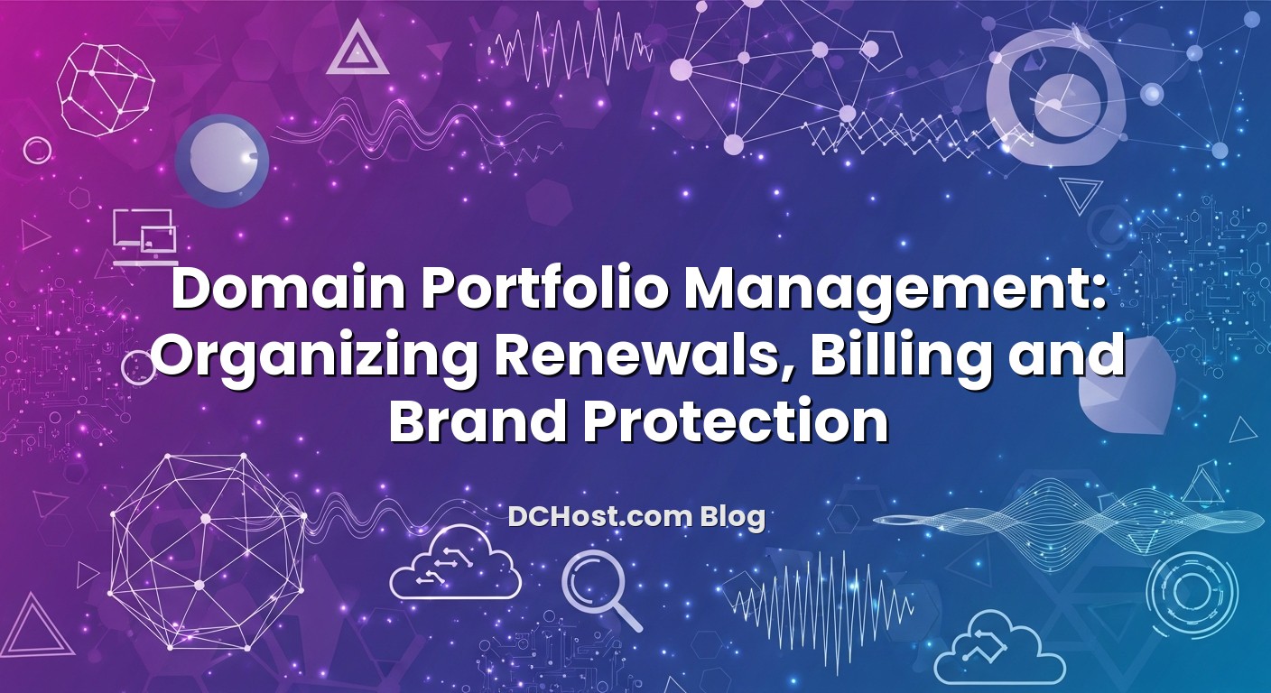 Featured image for Domain Portfolio Management: Organizing Renewals, Billing and Brand Protection article