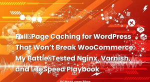 Full‑Page Caching for WordPress That Won’t Break WooCommerce: My Battle‑Tested Nginx, Varnish, and LiteSpeed Playbook