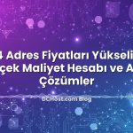 IPv4 Adres Fiyatları Yükseliyor: Gerçek Maliyet Hesabı ve Akıllı Çözümler