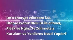 Let’s Encrypt Wildcard SSL Otomasyonu: DNS-01 ile cPanel, Plesk ve Nginx’te Zahmetsiz Kurulum ve Yenileme Nasıl Yapılır?