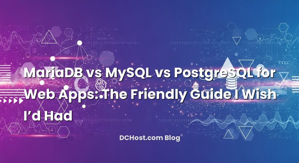 MariaDB Vs MySQL Vs PostgreSQL For Web Apps: The Friendly Guide I Wish ...