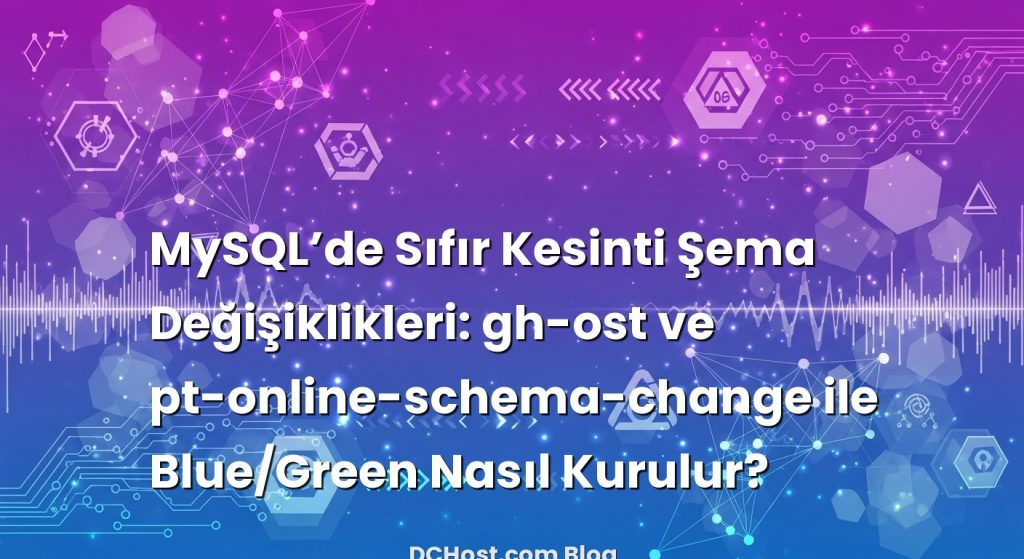 MySQL’de Sıfır Kesinti Şema Değişiklikleri: gh-ost ve pt-online-schema-change ile Blue/Green Nasıl Kurulur? ile il...