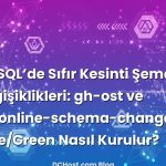 MySQL’de Sıfır Kesinti Şema Değişiklikleri: gh-ost ve pt-online-schema-change ile Blue/Green Nasıl Kurulur?