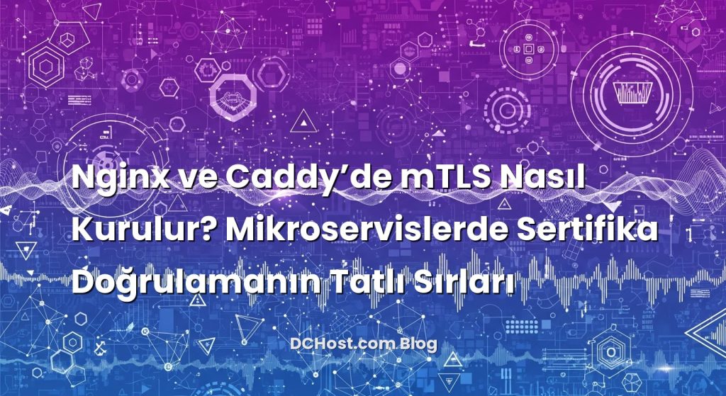 Nginx ve Caddy’de mTLS Nasıl Kurulur? Mikroservislerde Sertifika Doğrulamanın Tatlı Sırları