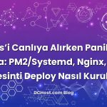 Node.js’i Canlıya Alırken Panik Yapma: PM2/Systemd, Nginx, SSL ve Sıfır Kesinti Deploy Nasıl Kurulur? hakkında bil...