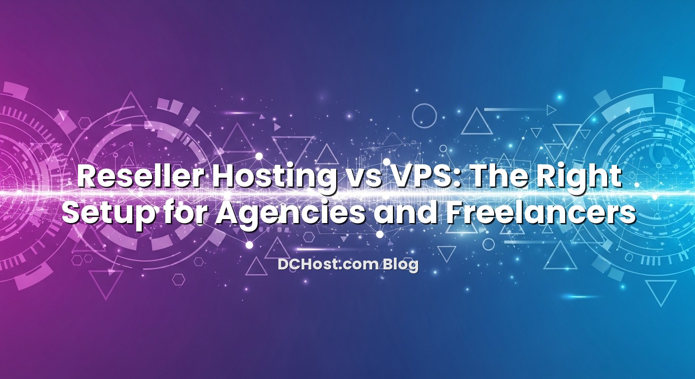Featured image for Reseller Hosting vs VPS: The Right Setup for Agencies and Freelancers article