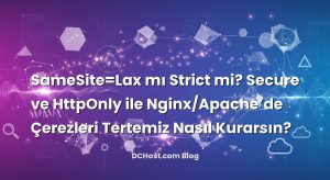 SameSite=Lax mı Strict mi? Secure ve HttpOnly ile Nginx/Apache’de Çerezleri Tertemiz Nasıl Kurarsın?