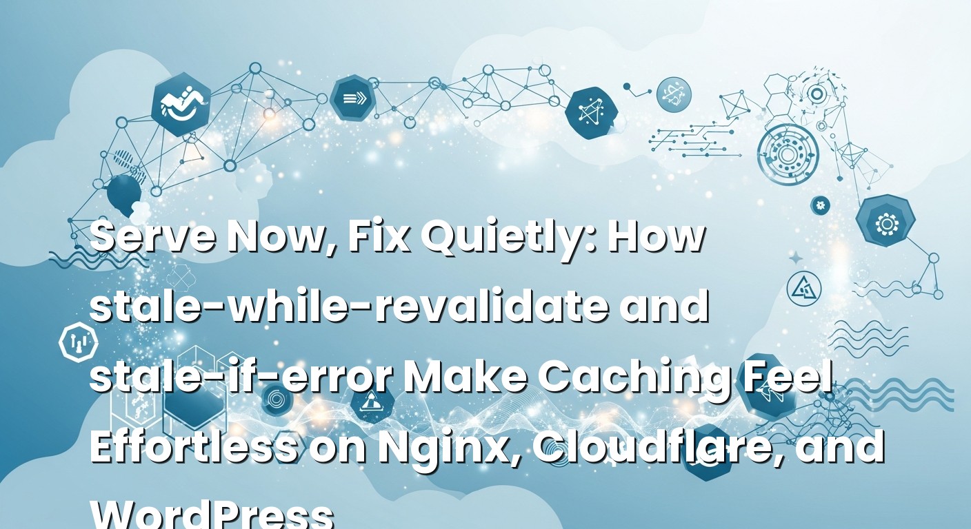 Featured image for Serve Now, Fix Quietly: How stale-while-revalidate and stale-if-error Make Caching Feel Effortless on N...