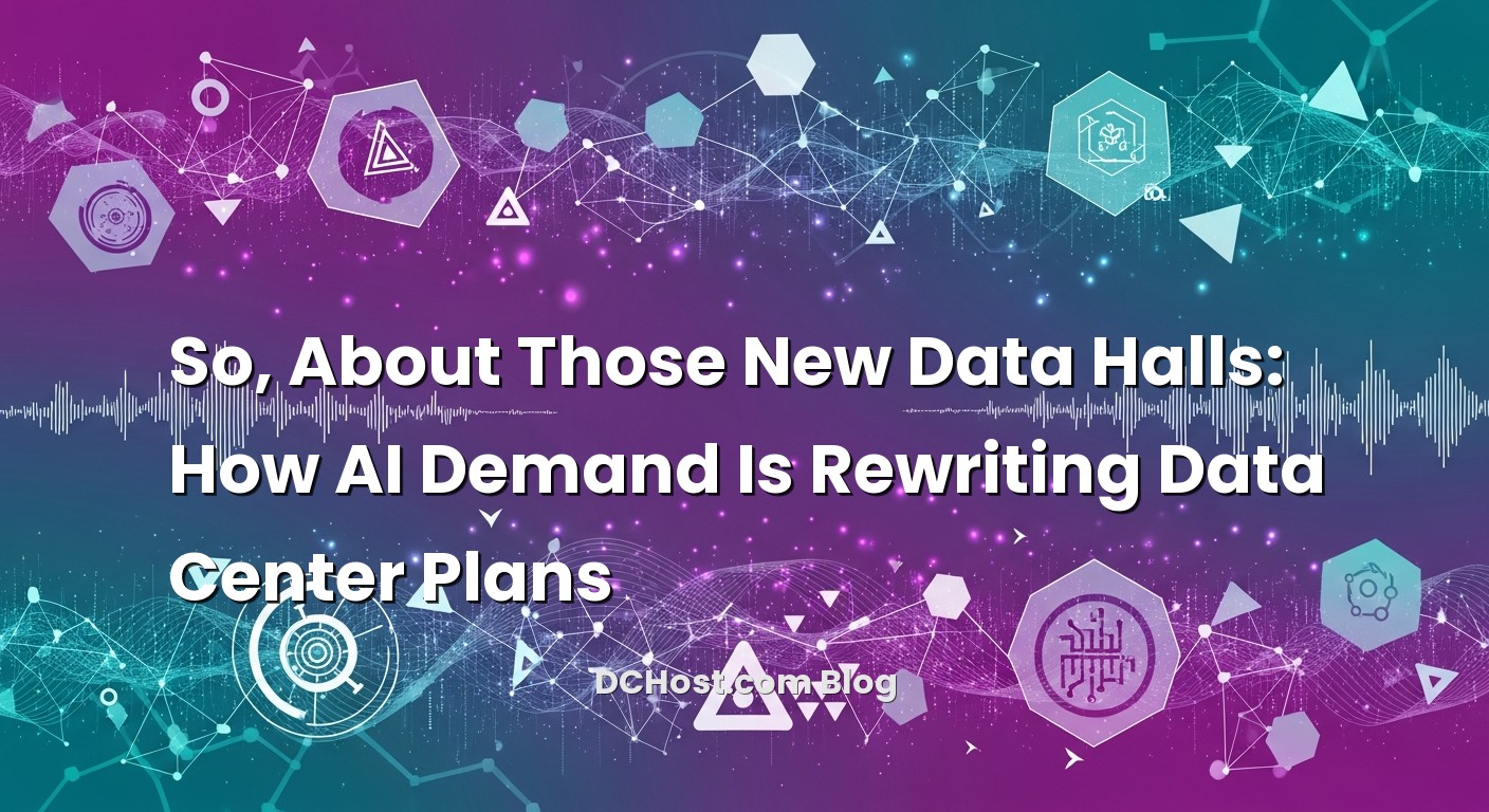 Featured image for So, About Those New Data Halls: How AI Demand Is Rewriting Data Center Plans article