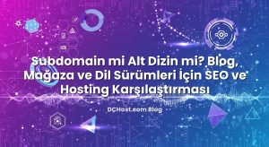 Subdomain mi Alt Dizin mi? Blog, Mağaza ve Dil Sürümleri İçin SEO ve Hosting Karşılaştırması