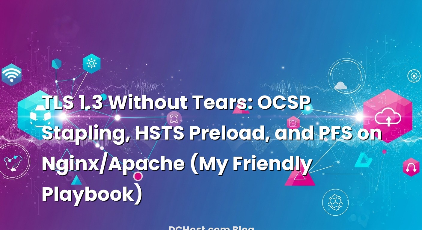 Informative image about TLS 1.3 Without Tears: OCSP Stapling, HSTS Preload, and PFS on Nginx/Apache (My Friendly Playbook)