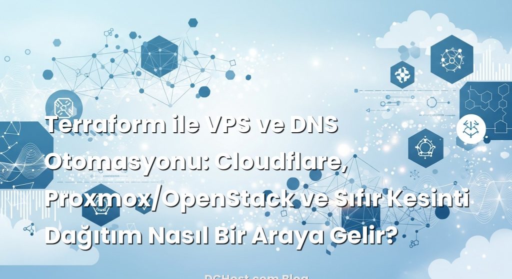 Terraform ile VPS ve DNS Otomasyonu: Cloudflare, Proxmox/OpenStack ve Sıfır Kesinti Dağıtım Nasıl Bir Araya Gelir?