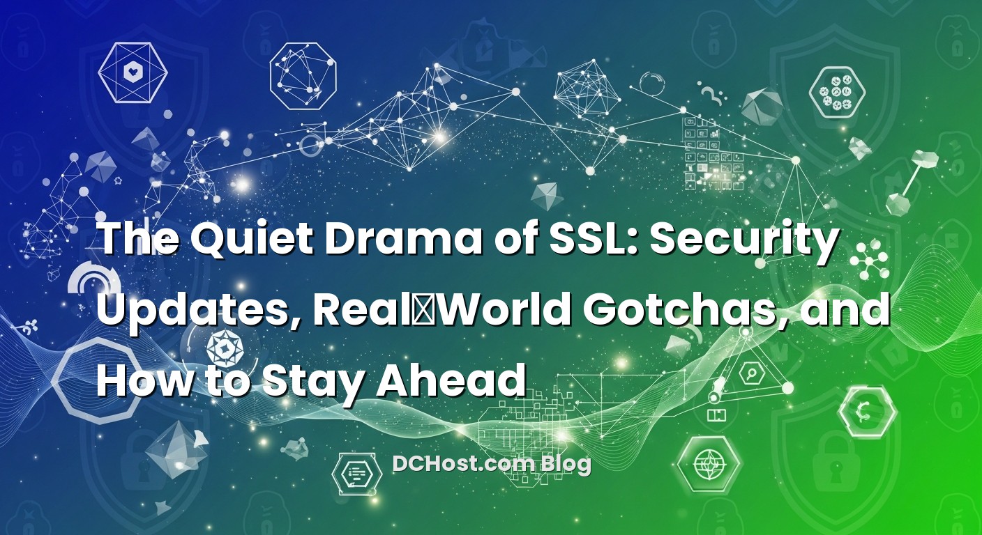 Informative image about The Quiet Drama of SSL: Security Updates, Real‑World Gotchas, and How to Stay Ahead