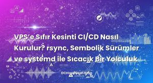 VPS’e Sıfır Kesinti CI/CD Nasıl Kurulur? rsync, Sembolik Sürümler ve systemd ile Sıcacık Bir Yolculuk