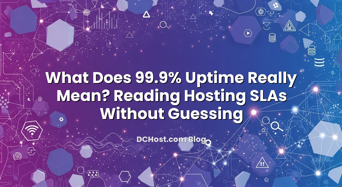 Informative image about What Does 99.9% Uptime Really Mean? Reading Hosting SLAs Without Guessing