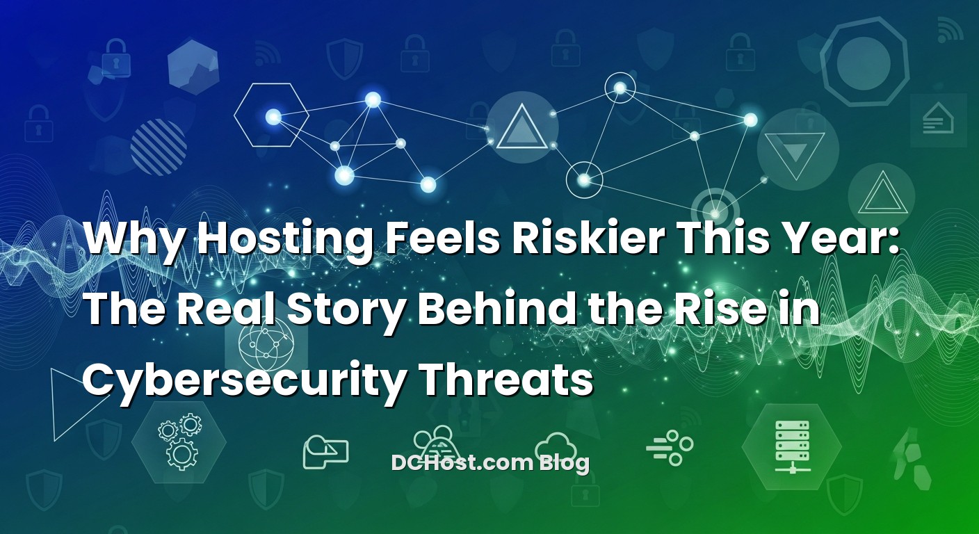 Featured image for Why Hosting Feels Riskier This Year: The Real Story Behind the Rise in Cybersecurity Threats article