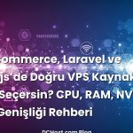 WooCommerce, Laravel ve Node.js’de Doğru VPS Kaynaklarını Nasıl Seçersin? CPU, RAM, NVMe ve Bant Genişliği Rehberi