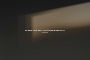 WordPress Siteniz Sürekli Hackleniyorsa Ne Yapmalısınız?