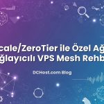 Tailscale/ZeroTier ile Özel Ağ: Çok Sağlayıcılı VPS Mesh Rehberi