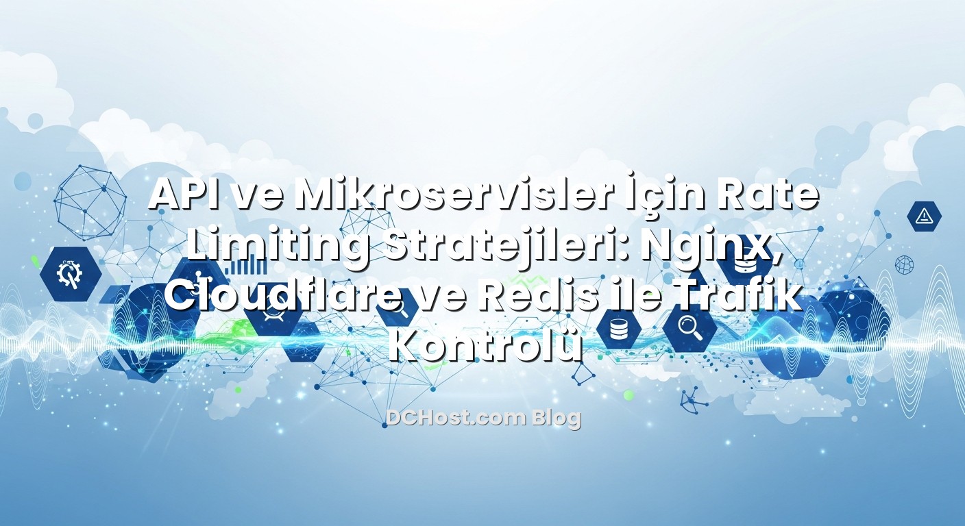 API ve Mikroservisler İçin Rate Limiting Stratejileri: Nginx, Cloudflare ve Redis ile Trafik Kontrolü hakkında bilgile...