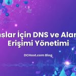 Ajanslar İçin DNS ve Alan Adı Erişimi Yönetimi ile ilgili görsel açıklama