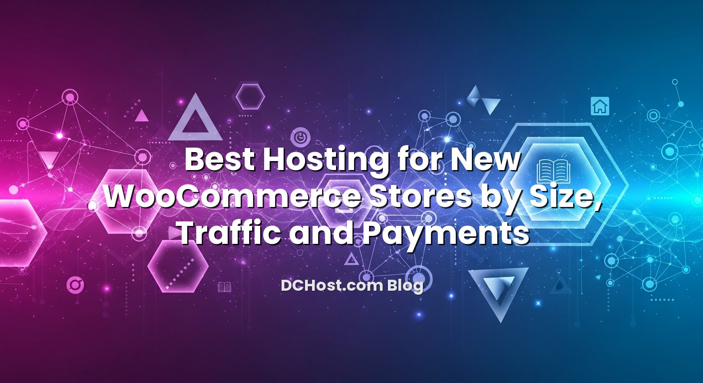 Visual representation of Best Hosting for New WooCommerce Stores by Size, Traffic and Payments
