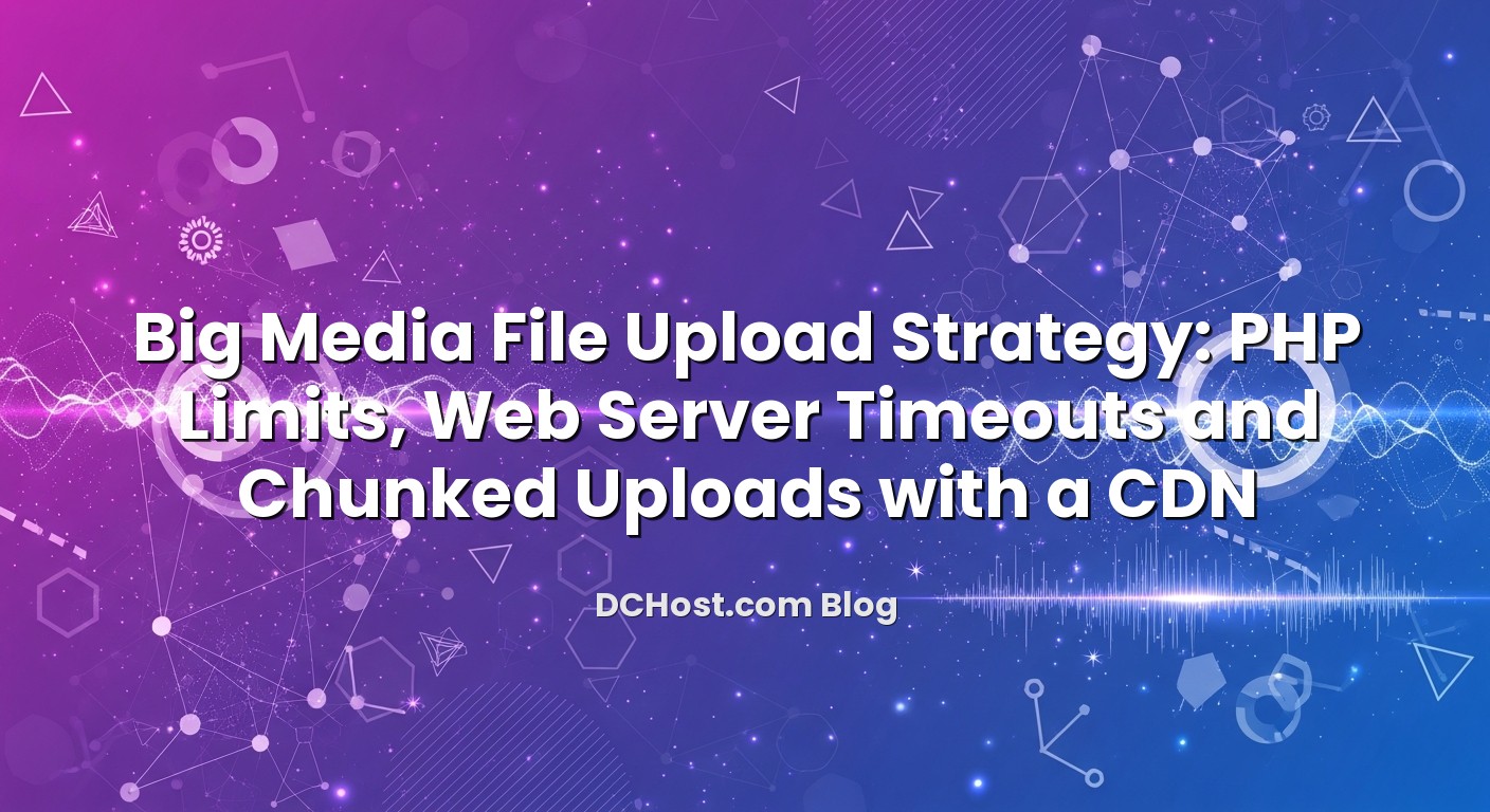 Featured image for Big Media File Upload Strategy: PHP Limits, Web Server Timeouts and Chunked Uploads with a CDN article