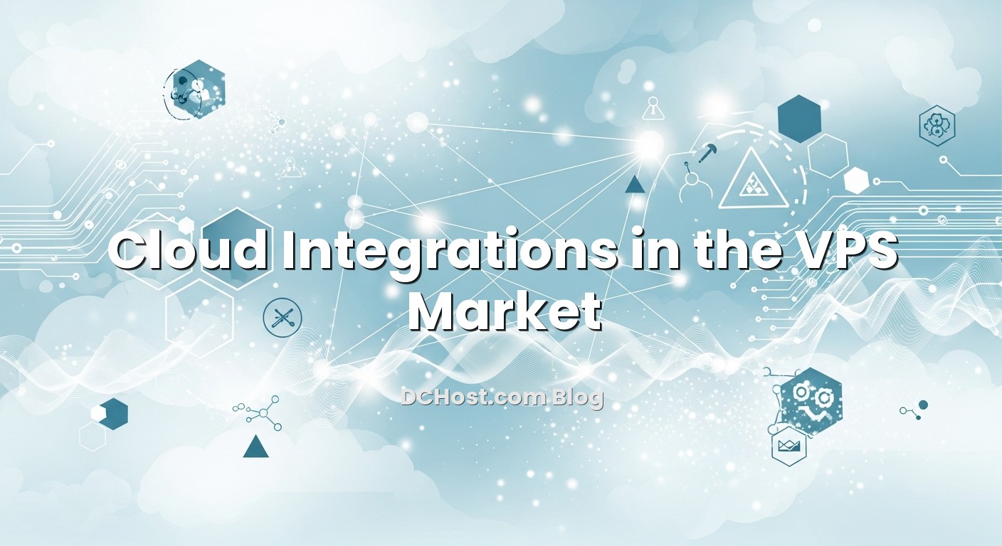 Infographic explaining Cloud Integrations in the VPS Market