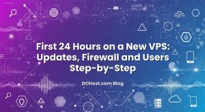 First 24 Hours on a New VPS: Updates, Firewall and Users Step‑by‑Step
