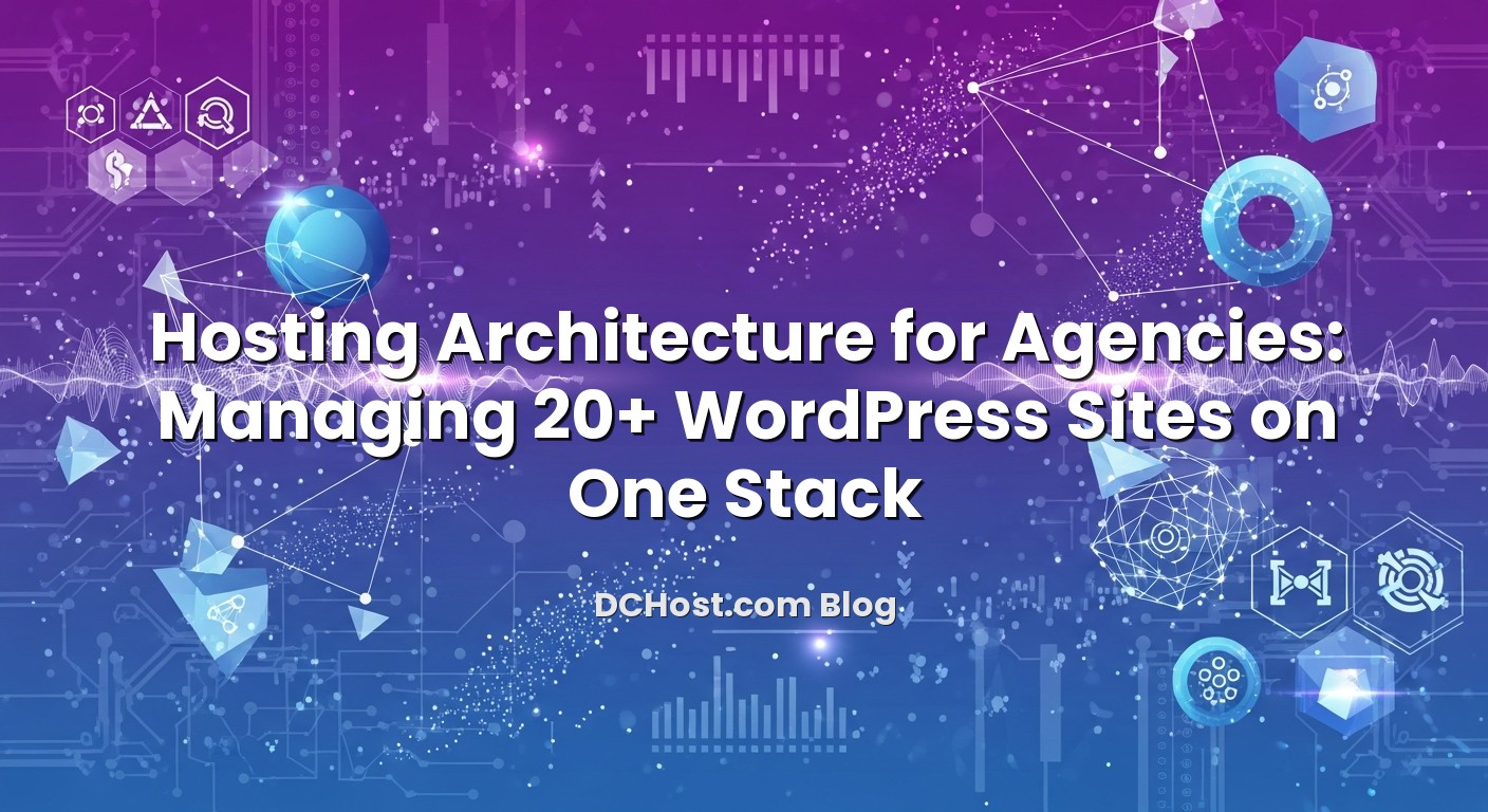 Featured image for Hosting Architecture for Agencies: Managing 20+ WordPress Sites on One Stack article