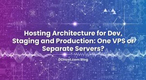 Hosting Architecture for Dev, Staging and Production: One VPS or Separate Servers?