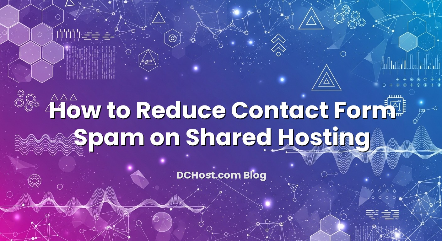 Featured image for How to Reduce Contact Form Spam on Shared Hosting article
