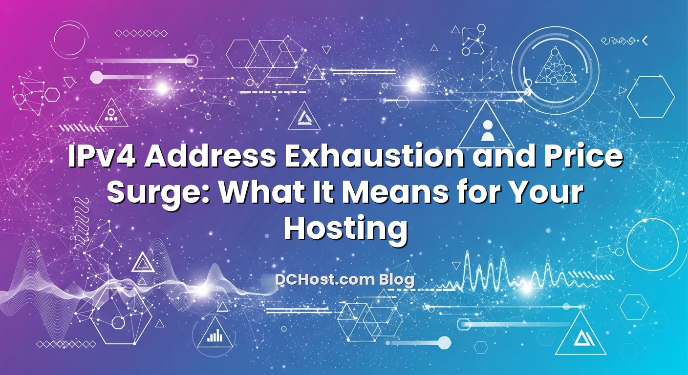 Infographic explaining IPv4 Address Exhaustion and Price Surge: What It Means for Your Hosting
