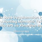 Küçük SaaS Uygulamaları İçin En Doğru Hosting Mimarisi: Tek VPS, Çoklu VPS ve Yönetilen Bulut