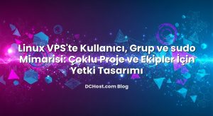 Linux VPS’te Kullanıcı, Grup ve sudo Mimarisi: Çoklu Proje ve Ekipler İçin Yetki Tasarımı