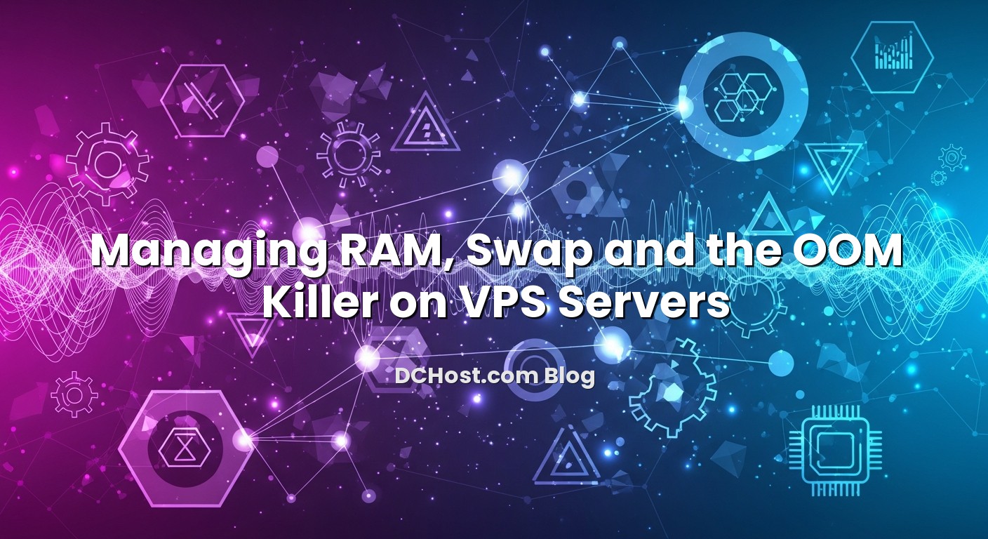 Illustration depicting Managing RAM, Swap and the OOM Killer on VPS Servers concept