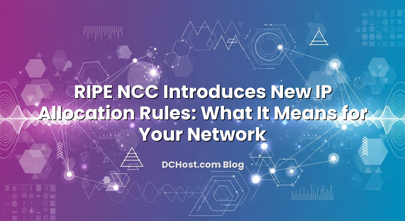 Infographic explaining RIPE NCC Introduces New IP Allocation Rules: What It Means for Your Network