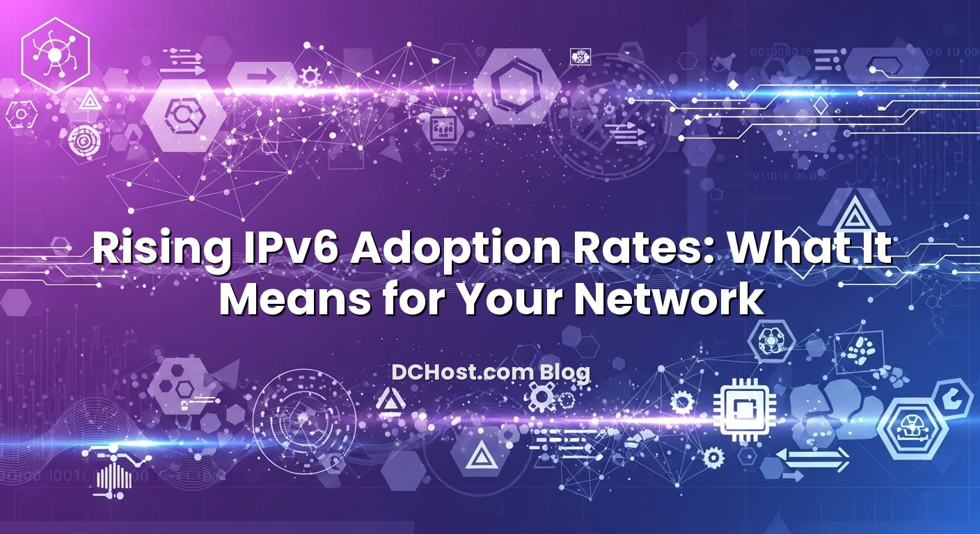 Infographic explaining Rising IPv6 Adoption Rates: What It Means for Your Network