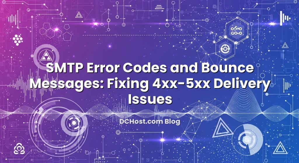 Error Message About Code Algorithm Issue SMTP Error Codes And Bounce Messages: Fixing 4xx–5xx Delivery Issues ...