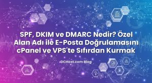 SPF, DKIM ve DMARC Nedir? Özel Alan Adı ile E‑Posta Doğrulamasını cPanel ve VPS’te Sıfırdan Kurmak