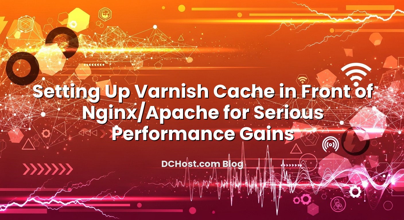 Infographic explaining Setting Up Varnish Cache in Front of Nginx/Apache for Serious Performance Gains