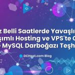 Siteniz Belli Saatlerde Yavaşlıyorsa: Paylaşımlı Hosting ve VPS’te CPU, IO ve MySQL Darboğazı Teşhisi