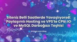 Siteniz Belli Saatlerde Yavaşlıyorsa: Paylaşımlı Hosting ve VPS’te CPU, IO ve MySQL Darboğazı Teşhisi